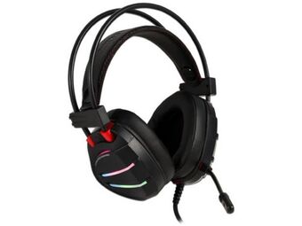 PCEL Audífonos gamer con micrófono eagle warrior quimera rgb, usb. color negro. oferta