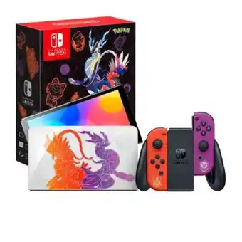 Consola nintendo switch oled pokémon scarlet & violet edition