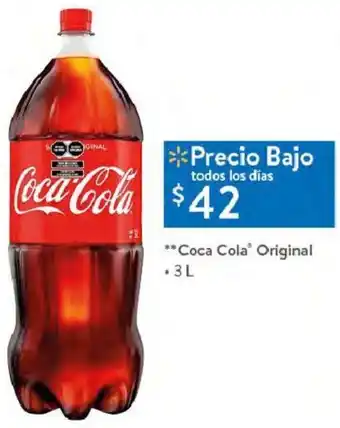 Walmart Coca Cola Original 3L oferta
