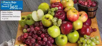 Walmart Peron Golden Manzana Gala Manzana Red Delicious oferta