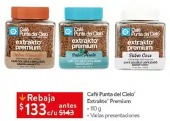 Walmart Café Punta del Cielo Extrakto Premium 110g oferta