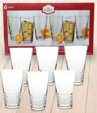 Walmart Juego de 6 Vasos Holidays Time 460ml c/u oferta