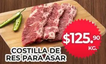 Costilla de Res para Asar