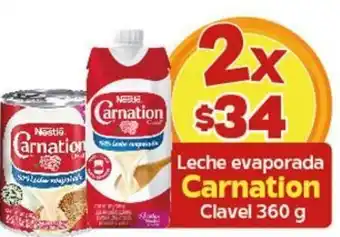 Arteli Leche Evaporada Carnation 2x360g oferta