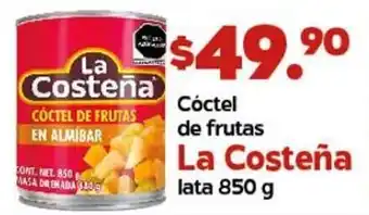 Cóctel de Frutas La Costeña Lata 850g