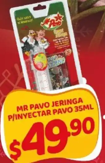 Mr Pavo Jeringa p/Inyectar Pavo 35ml