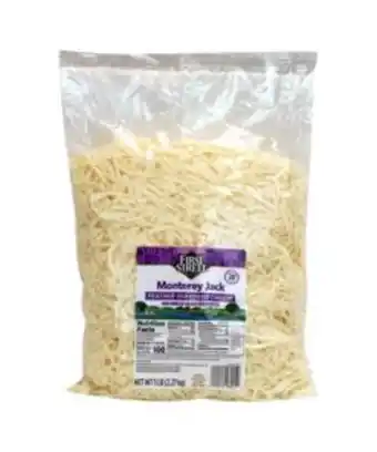 Smart & Final Queso rallado monterey jack first street oferta