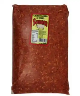 Chorizo de cerdo sonora (3 kg)