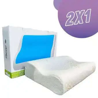 Almohada total gel (2x1)
