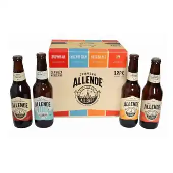 Cerveza allende mix 12 pzas de 350 ml
