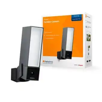 Cámara de seguridad inteligente netatmo bticino para exterior noc01-us