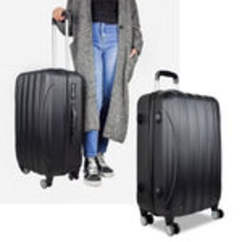 Waldos Combo maletas de viaje siena grande, 2 piezas. oferta