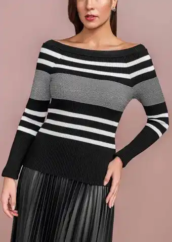 Andrea Suéter negro 3126004 oferta