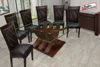 Muebles Troncoso Antecomedor tamayo - sillas continental tab. oferta