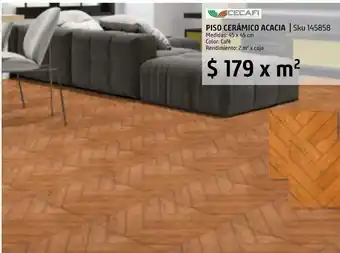 Sodimac Homecenter Piso cerámico acacia 45x45 cm oferta