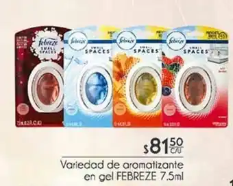 Aromatizante en gel febreze 7,5ml