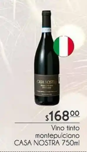 Fresko Vino tinto montepulciano casa nostra 750ml oferta