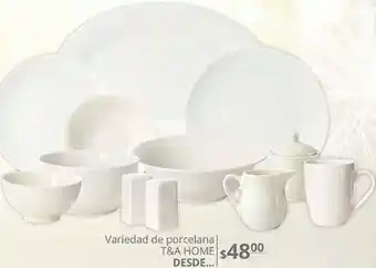 La Comer Variedad de porcelana oferta