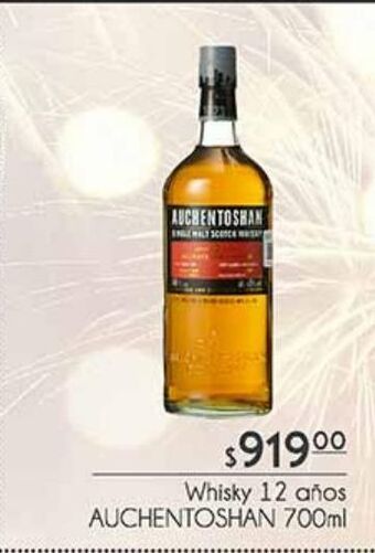 Fresko Whisky 12 años auchentoshan 700ml oferta
