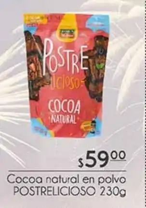 Fresko Cocoa natural en polvo postrelicioso 230g oferta