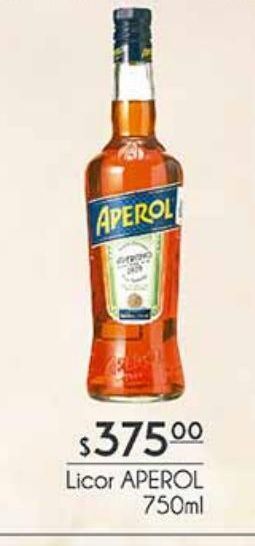 Fresko Licor aperol 750ml oferta
