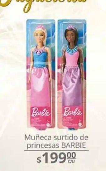 Muñeca surtido de princesas barbie