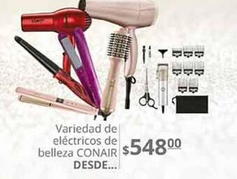 Variedad de eléctricos de belleza conair