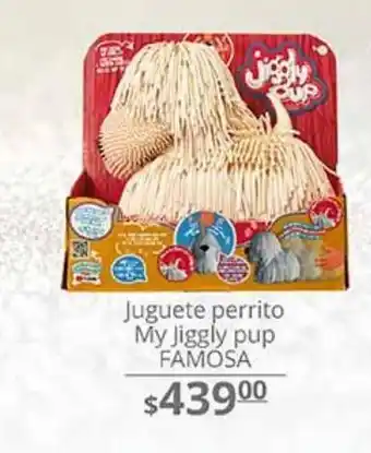 La Comer Juguete perrito my jiggly pup oferta