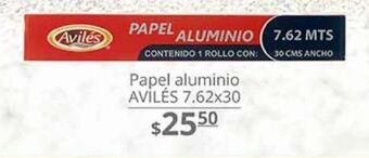 La Comer Papel aluminio aviles oferta