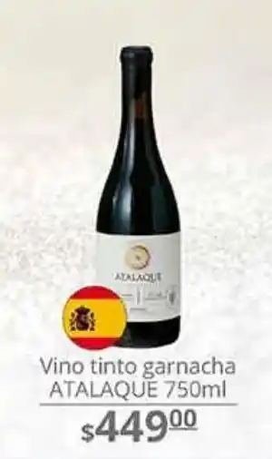 La Comer Vino tinto atalaque 750ml oferta