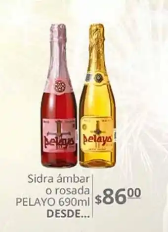 La Comer Sidra ambar oferta