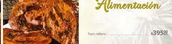 La Comer Pavo relleno oferta