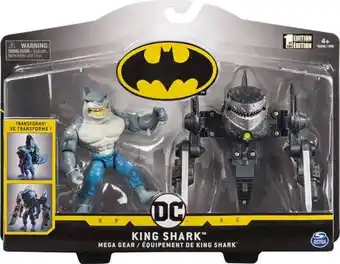 Juguetrón Spin master dc batman king shark figura 4" 6055948 oferta