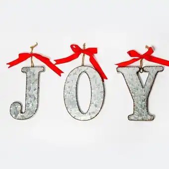 Letrero de lámina galvanizada barttola joy decorativo