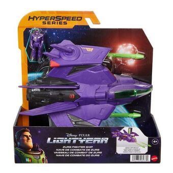 Juguetrón Mattel disney pixar lightyear nave de combate zurg hhj61 oferta