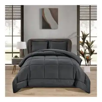 Sam's Club Set de edredón member's mark king size azul marino 3 pzas oferta