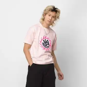 Playeras summer camp tie dye ss rosa 1ytk