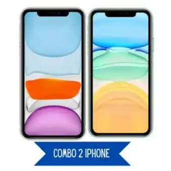 El Bodegón Combo de 2 iphone 11 64gb reacondicionados oferta
