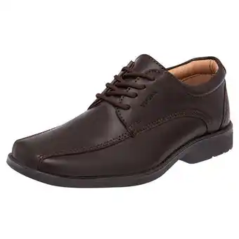 Yuyin zapato casual café con agujeta ajustable para niño, código 113630