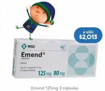 Cyzone Emend cap 125mg caj c/3 oferta