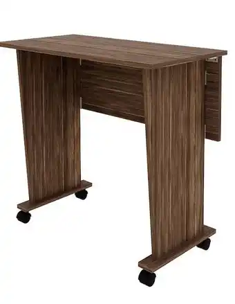 Liverpool Escritorio desmontable con ruedas a22 color nogal me4117.0006 oferta