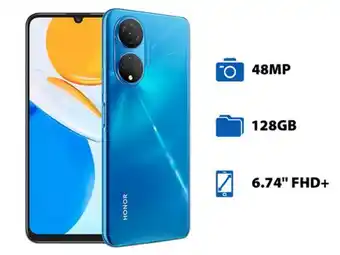 PCEL Smartphone honor x7: procesador snapdragon 680, memoria ram de 4gb, almacenamiento de 128gb, pantalla led multi touch de 6 oferta