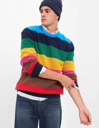 GAP Suéter cuello redondo para hombre oferta