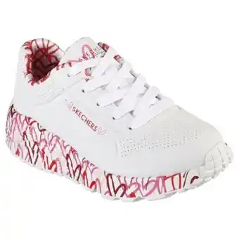 Tenis skechers street james goldcrown: uno lite - lovely luv para niña