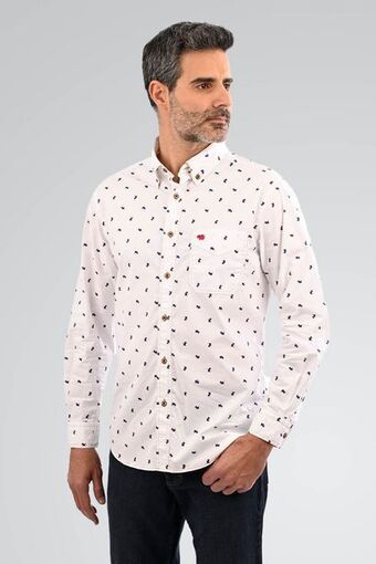 Ferrioni Camisa sammy manga larga oferta