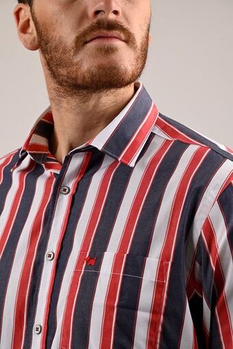 Ferrioni Camisa parli manga larga oferta