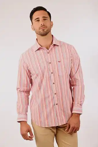 Ferrioni Camisa marsic manga larga oferta