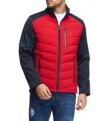 Palacio de Hierro Chamarra rompevientos performance hombre oferta