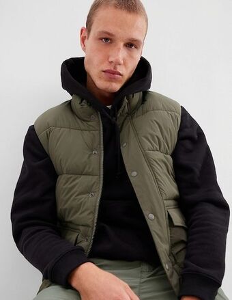 GAP Chaleco con bolsillos para hombre oferta