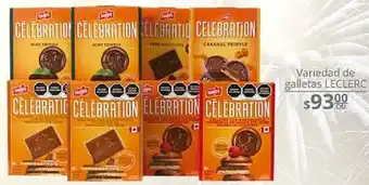 La Comer Variedad de Galletas Leclerc oferta